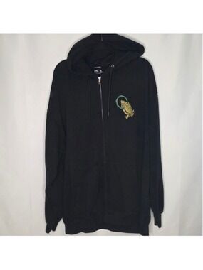 Decolonial Clothing Hoodie Black Gold XXL